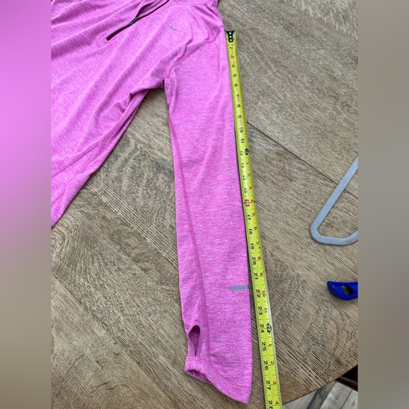 Nike Element DRI-FIT 1/4 Zip Heathered Pink Running Workout Hiking Top medium - Picture 13 of 16